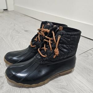 Sperry Skinny Quilt Textile/Eva Limitied Edition Boot Ladies Size 6.5 Outdoors